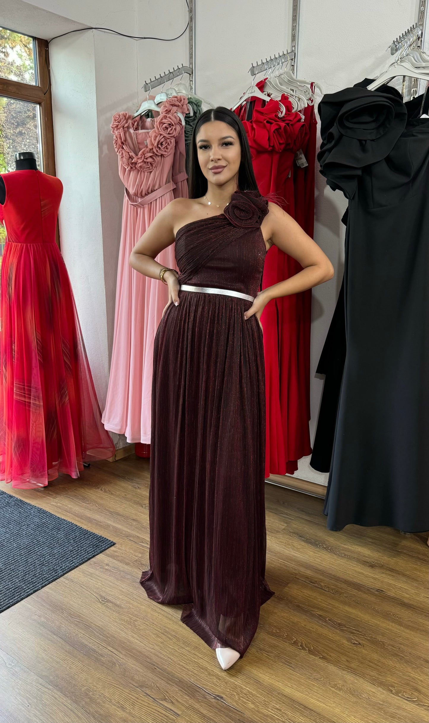 Rochie Stanly Bordo