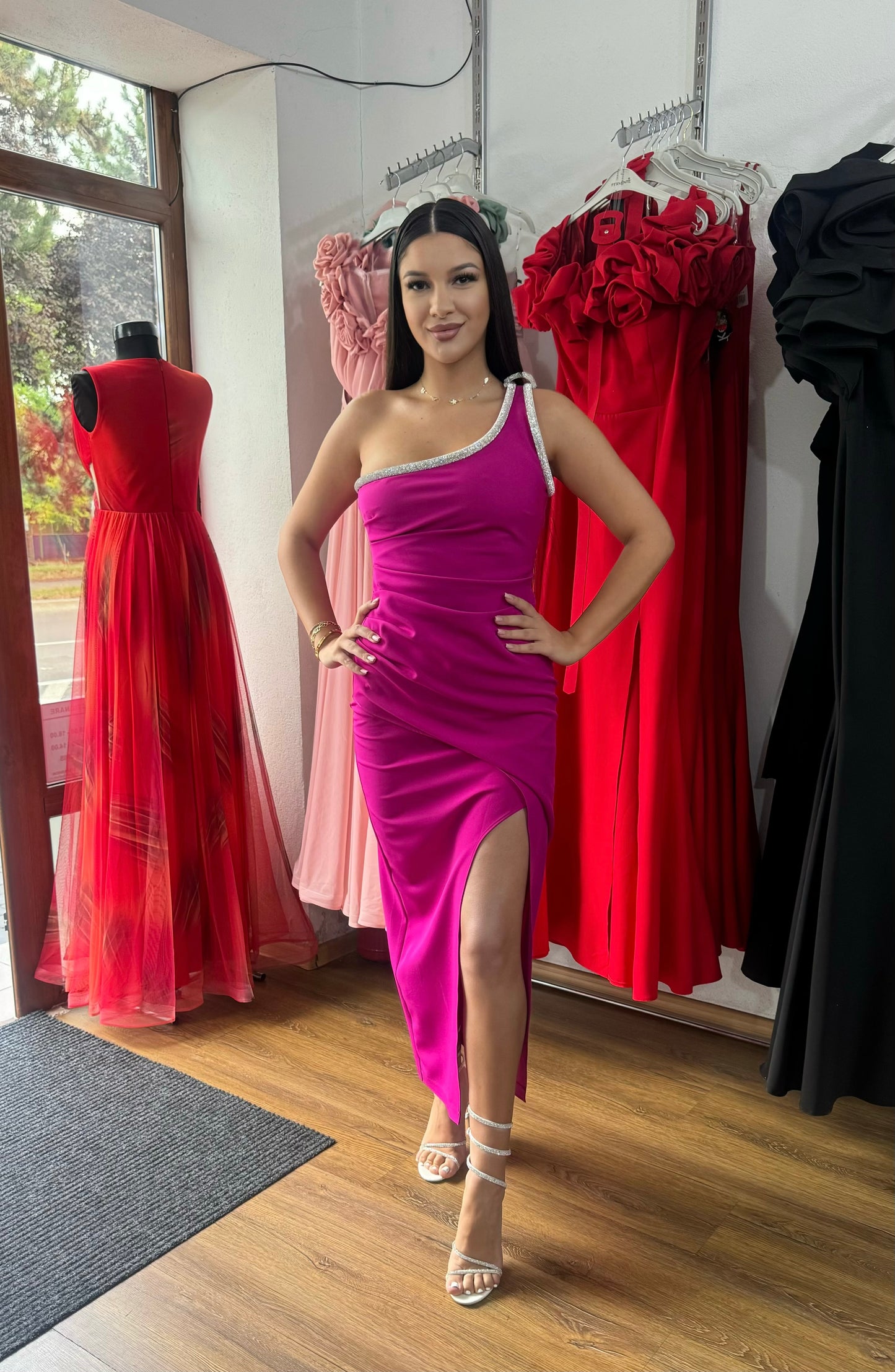 Rochie Stancy Fucsia