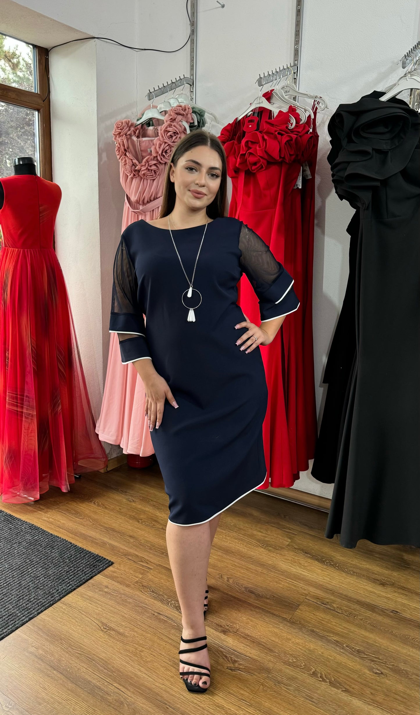 Rochie Dora Bleumarin